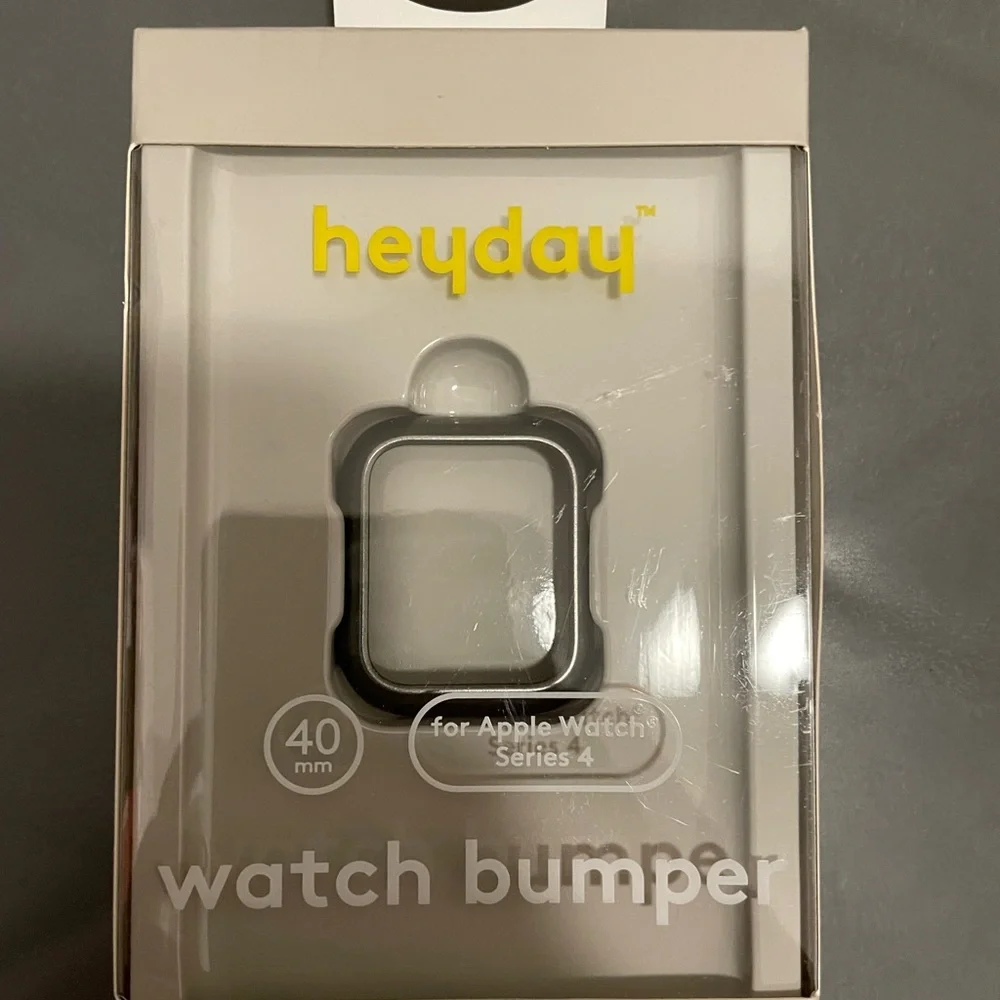Heyday Watch Bumper for Apple Watch Series 4 (40mm) Gray New